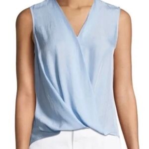 Rag & Bone Sky Blue Victor Silk Blouse NWT